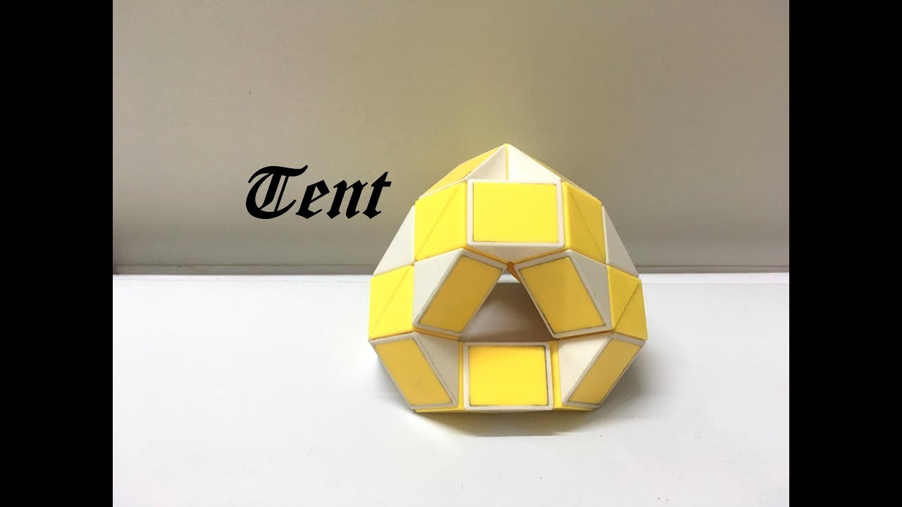 Magic Ruler or Rubik Snake 36 - Tent - 帐篷