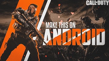 Call of duty mobile thumbnail tutorial on android | CALL OF DUTY MOBILE LIVE | PSCC