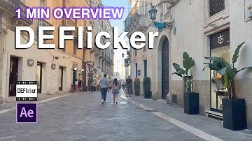 1 Minute Overview - DEFlicker