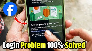 Review your login Security Facebook Problem 100% Solved | How To Fix fb review your login security