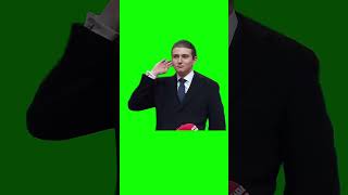 Barron Trump receives a standing ovation green screen