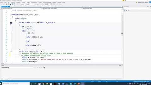 RECURSIVIDAD LINEAL FINAL