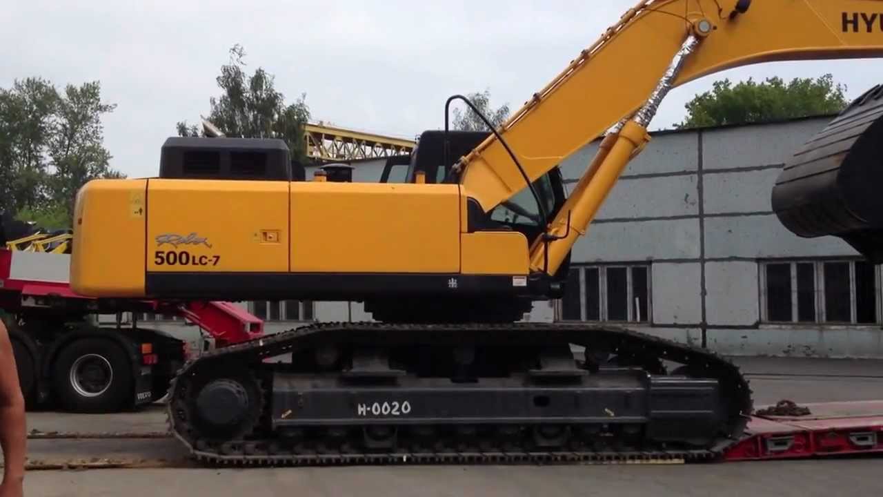 Экскаватор hyundai r500lc 7