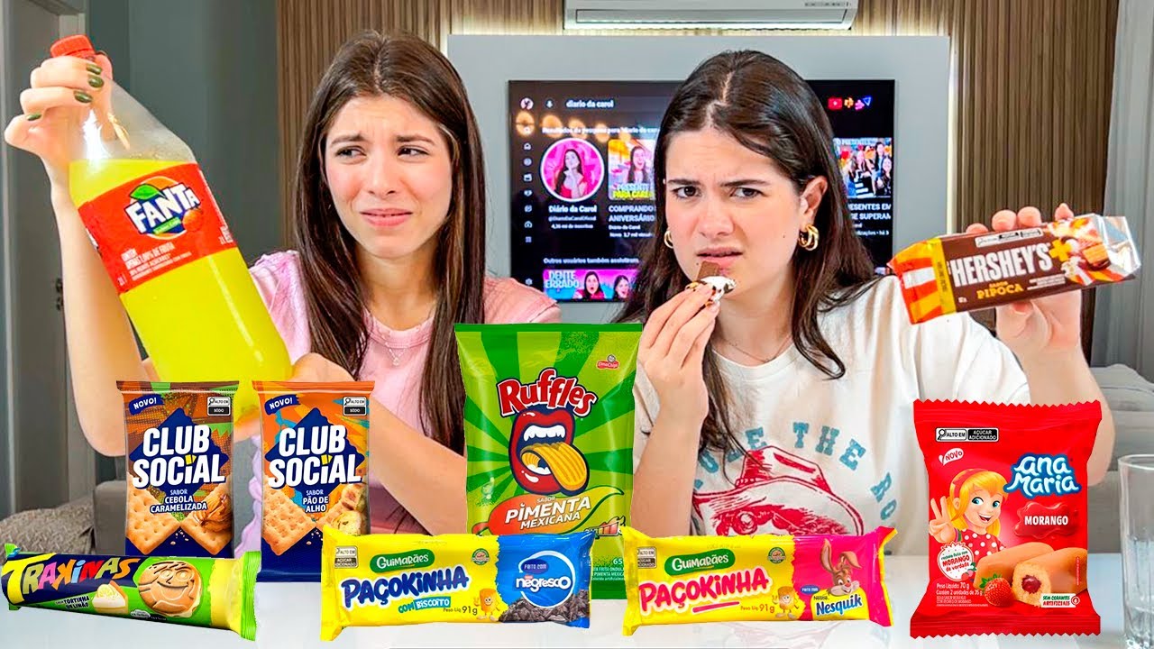 EXPERIMENTANDO E AVALIANDO NOVIDADES DO MERCADO! 