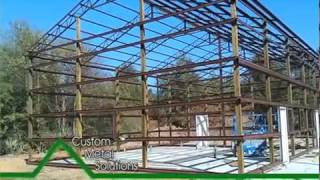 Pole Barn Steel Frame  601 212 5433