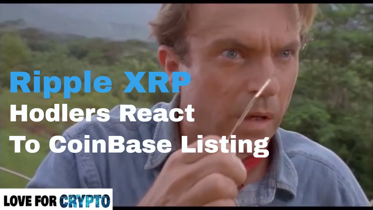 Ripple XRP Hodlers React To News Of CoinBase Listing - XRP Added To CoinBase Comedy Skit