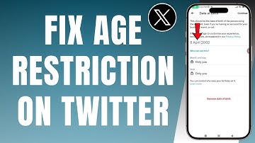 How To Fix Age Restriction (Age Verification ERROR On Twitter) X — Working 2025 Method