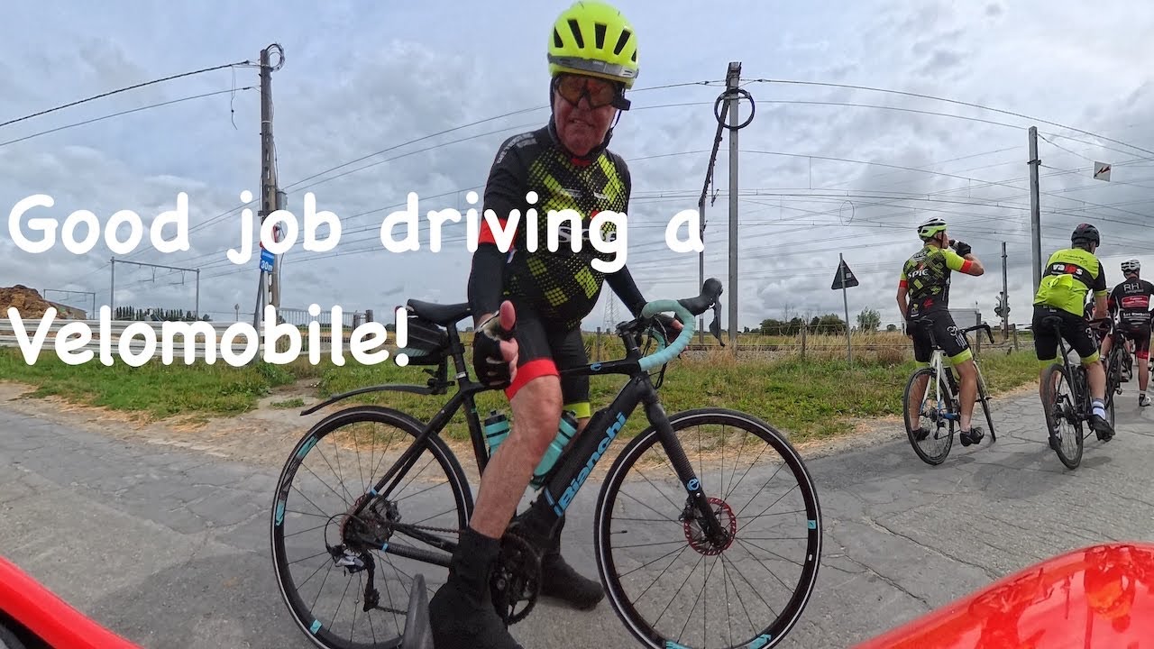 Good job driving a Velomobile - 4K video