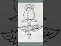 Rose Flower ART #shorts #video