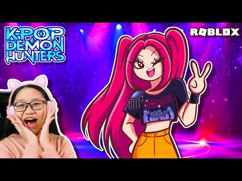 Playing More KPOP Demon Hunter Games in Roblox!