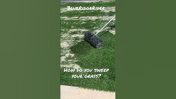 Artificial turf sand fill placement.