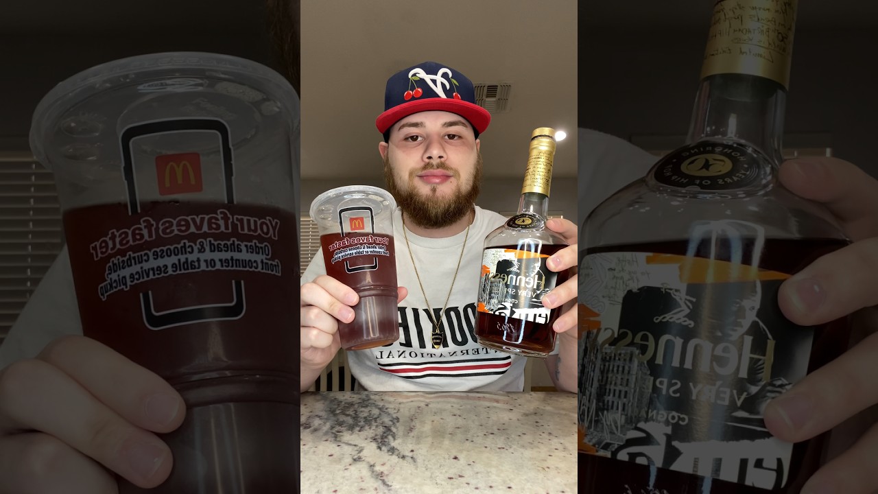 Hennessy & McDonalds Sweet Tea