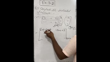 Q. 3 (Vi) | class 12 maths chapter 3.2 | Matrices class 12 3.2 | maths exercise 3.2#class12
