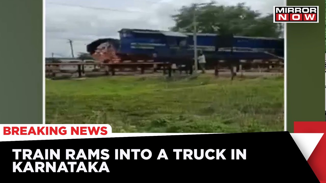 Train Accident In Karnataka, Rams Into A Truck | Breaking News | Latest Updates