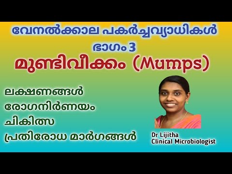 വേനൽക്കാല പകർച്ചവ്യാധികൾ 3- മുണ്ടിവീക്കം(Mumps)|ലക്ഷണങ്ങൾ|complications|പ്രതിരോധമാർഗങ്ങൾ|Dr Talks