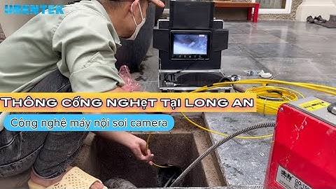 Thông Cống Nghẹt tại Long An - Urentek hút hầm cầu