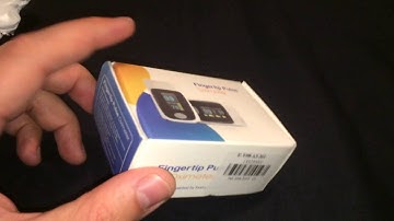 [UNBOXING] RZ001 OLED Display Fingertip Pulse Oximeter SpO2 Oxygen Monitor @Gearbest