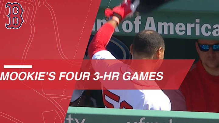 Betts becomes youngest to notch 4 career 3-HR games