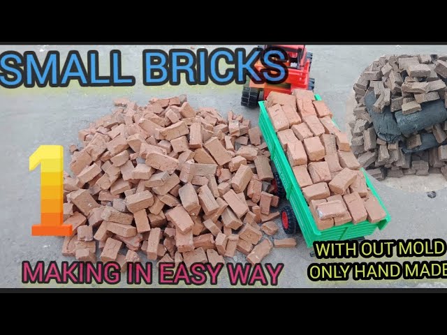 How to make Small Bricks at Home