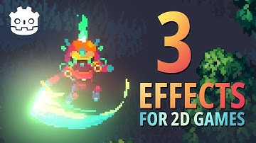 3 Essential Godot 4.5 Effects for 2D Games | 2D top-down games