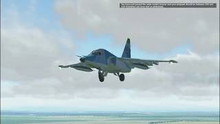 Su-25T Training: Easy Landing