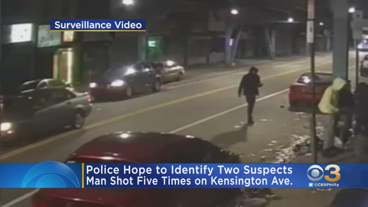 Philadelphia Police Searching For 2 Suspects In Shooting Of Man - YouTube