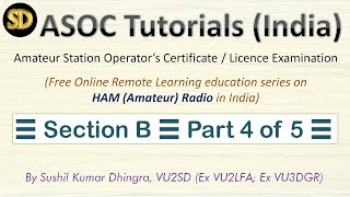 Amateur Station Operator’s Certificate / Licence Examination Tutorials. Radio Regulations (P 4 of 5) screenshot 2