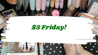 Cash Stuffing | Savings Challenges| $5 Friday