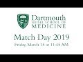 Match day 2019  geisel school of medicine at dartmouth