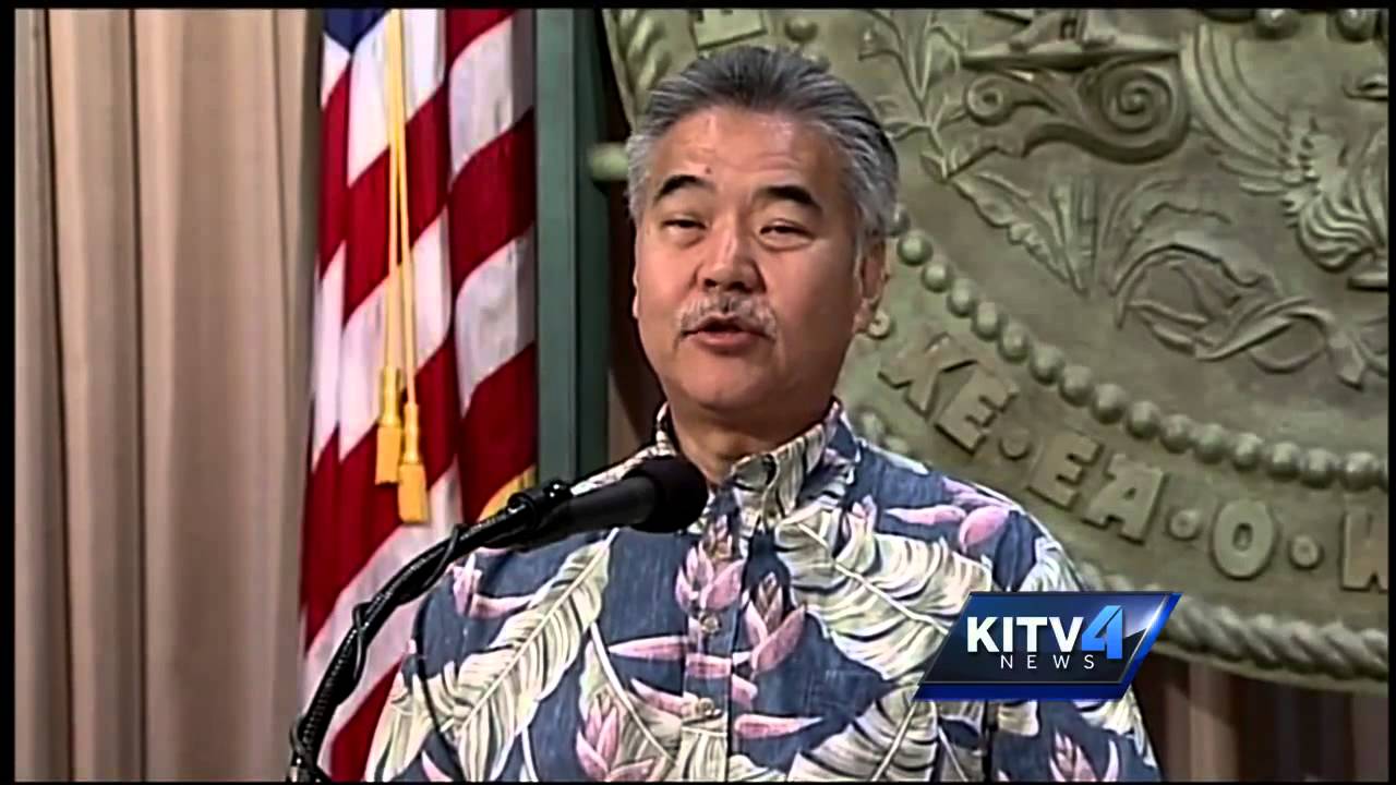 Governor David Ige to veto sex trafficking bill