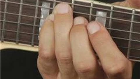 2nd Inversion Octave Up of E Major Guitar Chord on Middle Bottom Strings