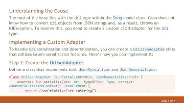 Solving the JsonIOException in Android: A Guide to TypeConverters and Gson