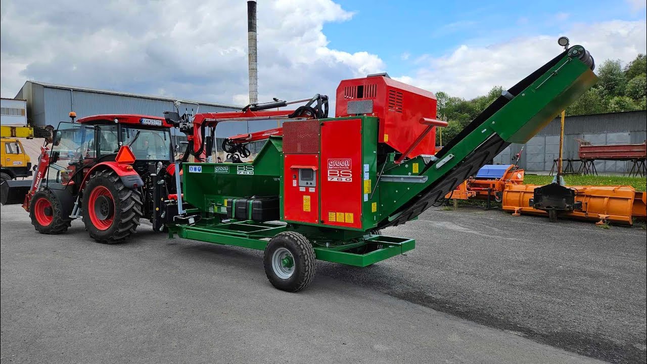 Drvič bio - odpadu Green Technik BS 760