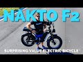 Nakto f2 500w electric bicycle review and test ride