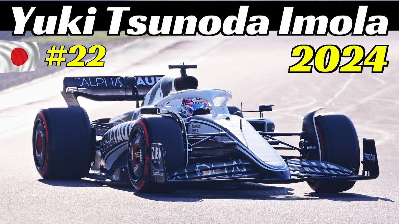 Yuki Tsunoda Training Day with AlphaTauri AT03 (2022) at Imola Yuki Tsunoda Training Day with AlphaTauri AT03 (2022) at Imola