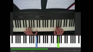 Turning Tables, Adele, Piano Solo of Mark Fowler, tutorial with sheet