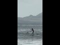 Benoit Carpentier Stand Up Paddle Surfing in the Canary Islands #shorts