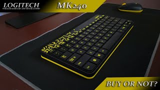 Logitech MK240 : Cheap and compact