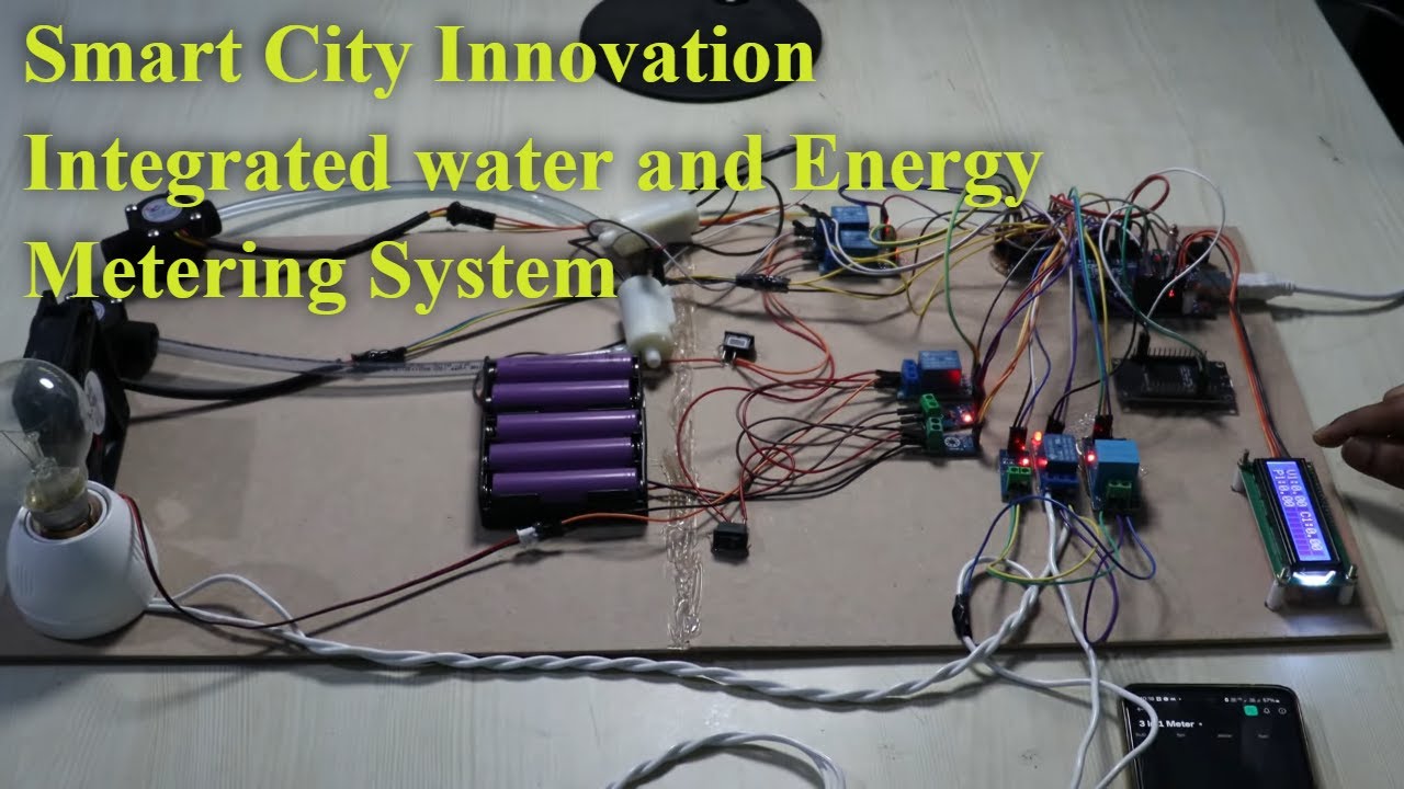 Smart City Innovation Integrated Water and Energy Metering System - YouTube