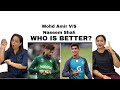 Indian reaction on comparison of mohammad amir with naseem shah wickets pakistan cricket