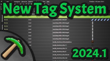 Tags and Tag Changes | MCreator 2024.1