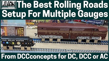 63 | The Best Rolling Roads Setup For Multiple Gauges | Initial Thoughts on Digitrax UT6D Throttle