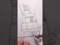 プロアシが描くアナログ背景【Manga background art】p.36