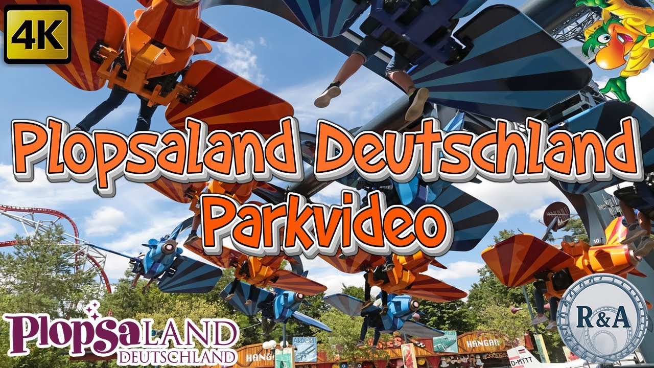 Plopsaland Deutschland (Holiday Park) Parkvideo 4K