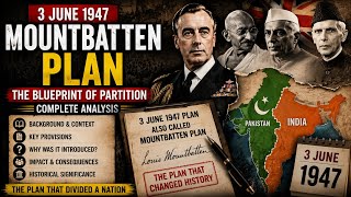 3 June 1947 Plan (Mountbatten Plan) Explained | The Blueprint for the Partition of India
