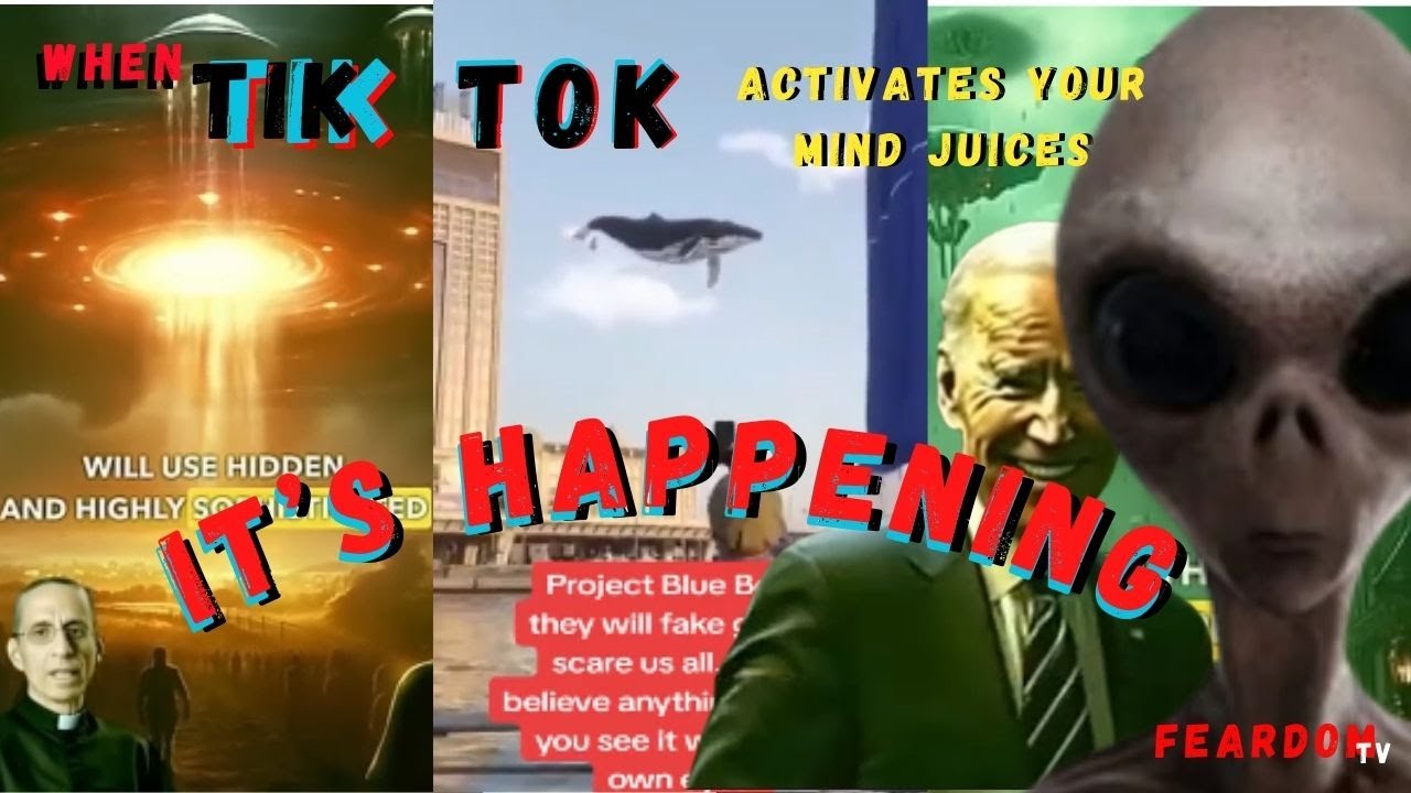 When Tik Tok Activates Your Mind Juices 10: The Fake Alien Invasion ...