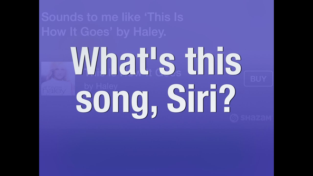 New Tweak What S This Song Siri Youtube