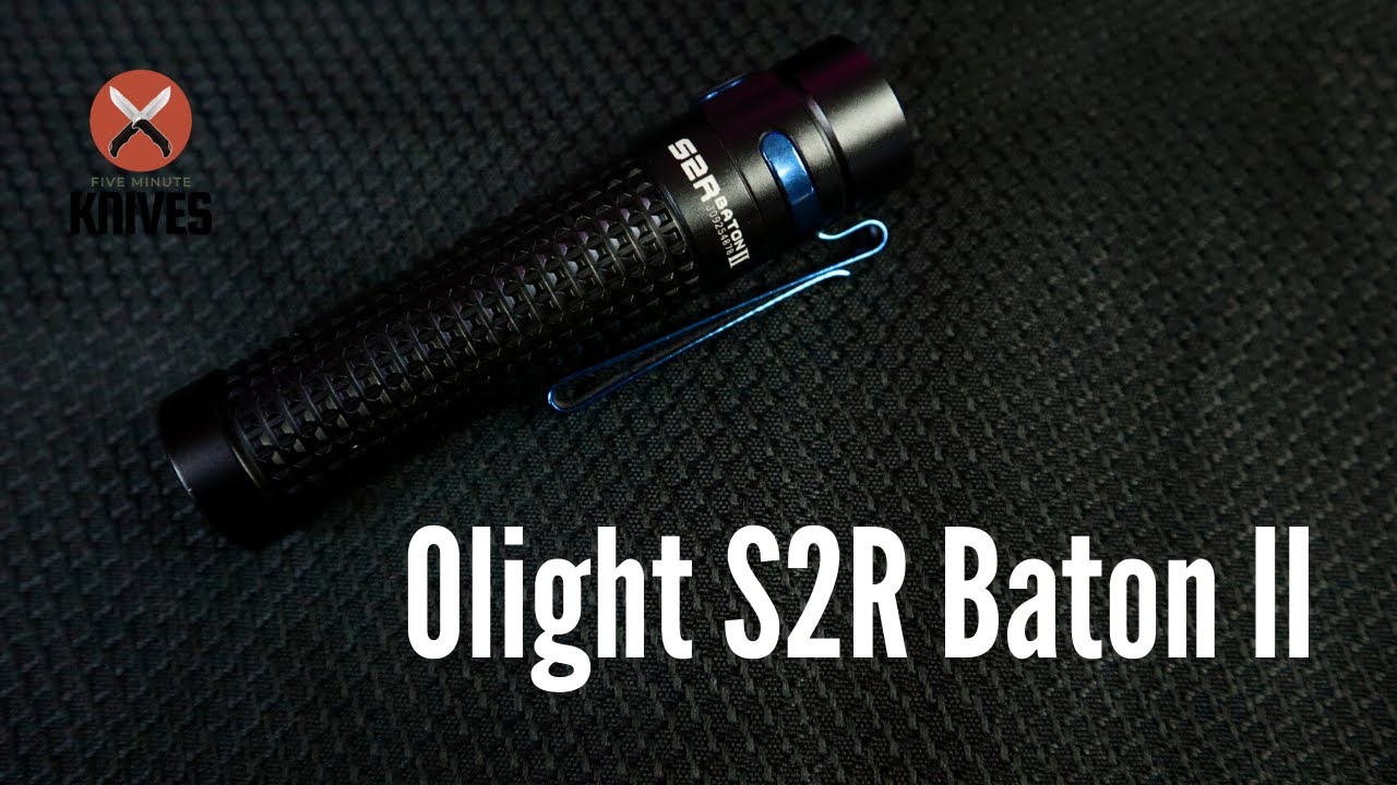 Olight S2R Baton II - The Perfect EDC light? - YouTube