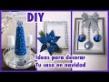 DIY IDEAS PARA DECORAR TU CASA PARA NAVIDAD/DECORACIONES NAVIDEÑAS