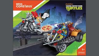 Leo Shredder Showdown Instructions | Teenage Mutant Ninja Turtles | DPW80 | MEGA Bloks | Anleitung